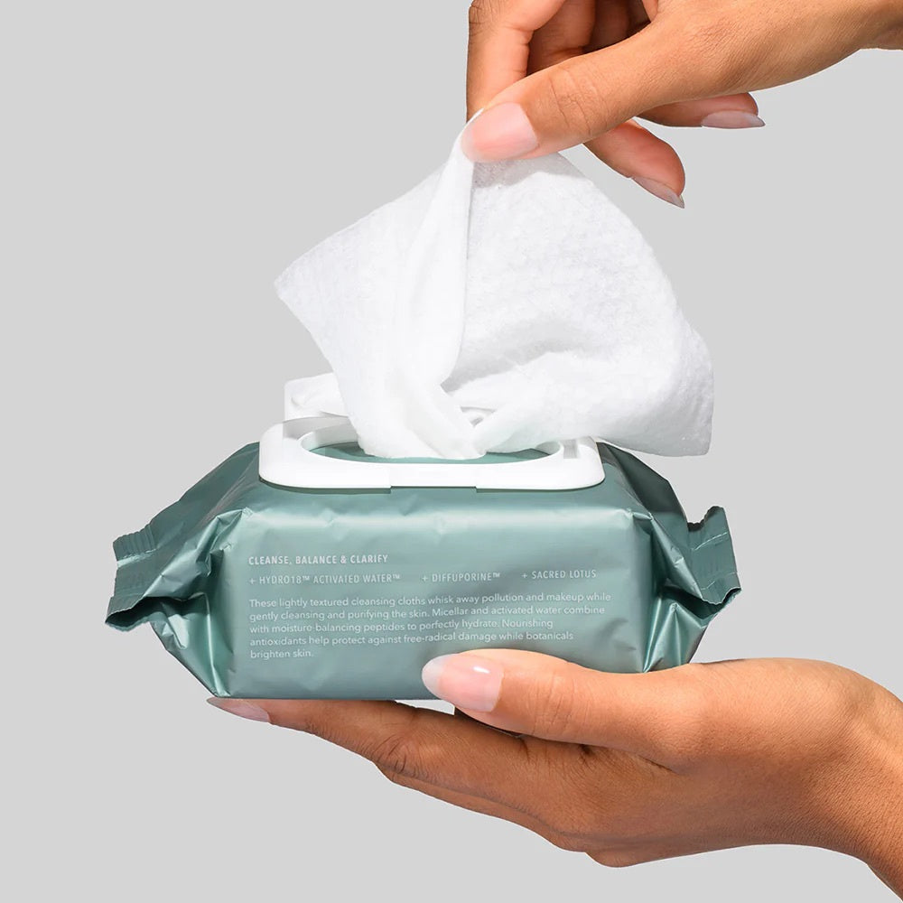 HYDROPEPTIDE Hydroactive Cleanse Lingette micellaire nettoyante antioxydante anti-âge