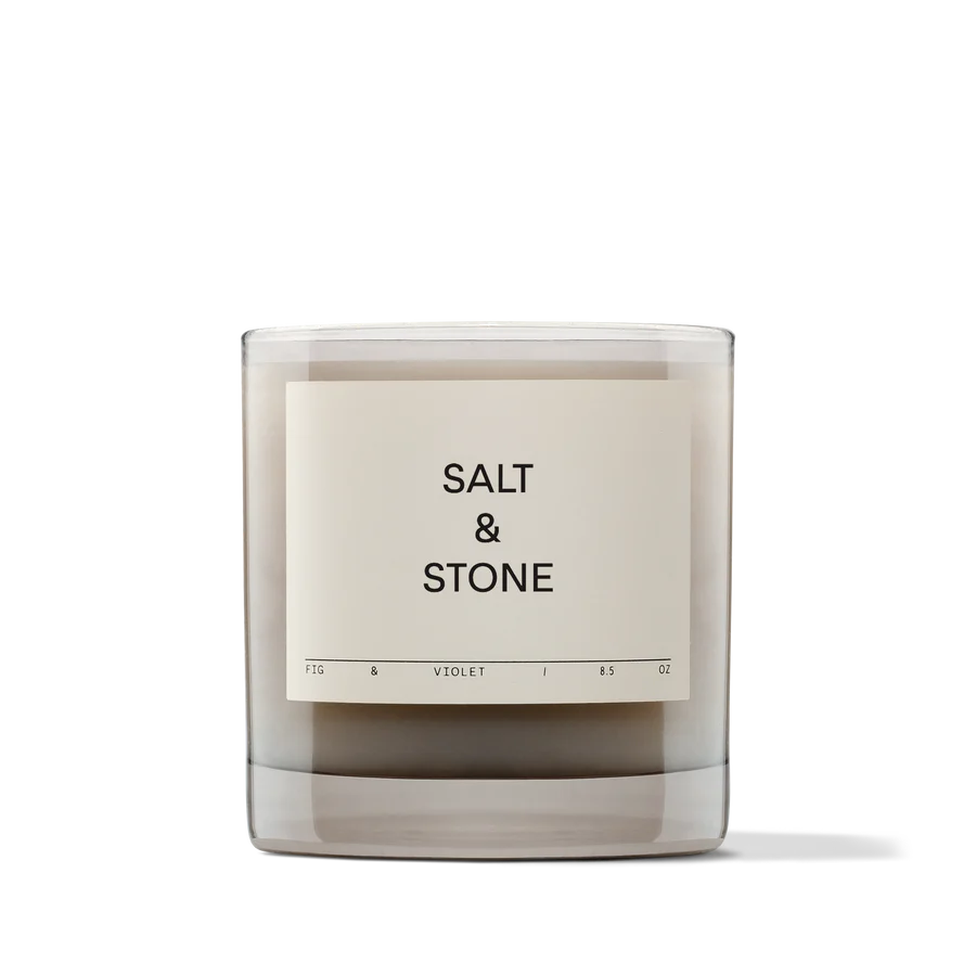 Bougie Salt&Stone Figue & Violette