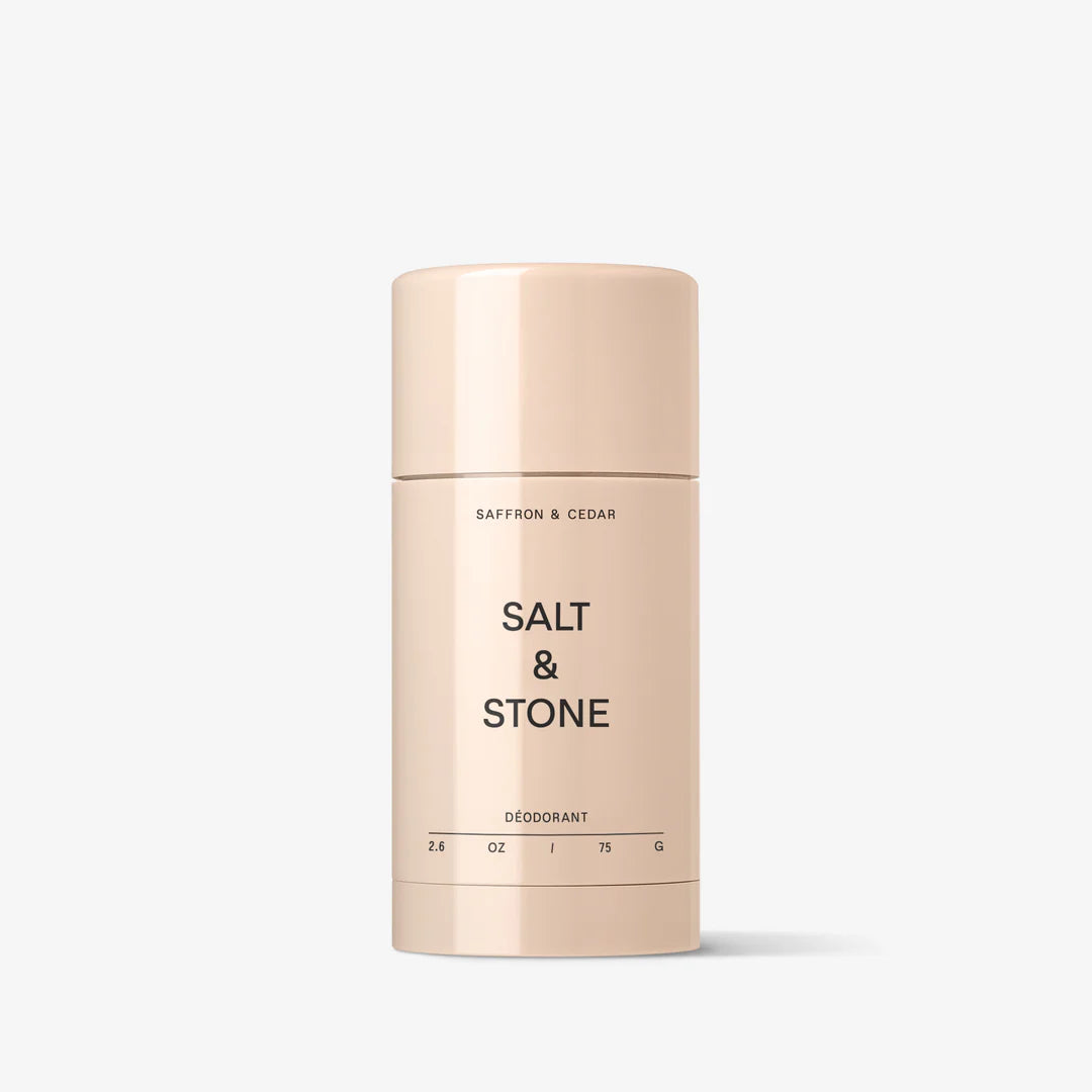 Déodorant gel naturel Salt&Stone - Safran et cèdre