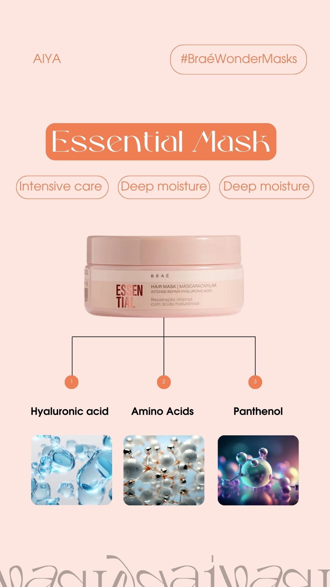 Masque capillaire essentiel Braé