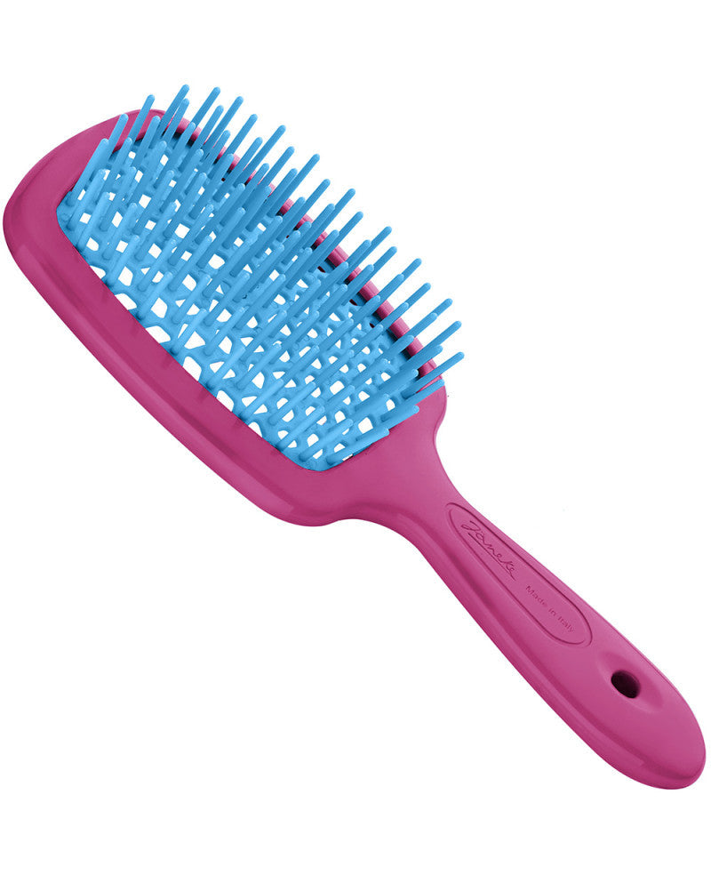 Janeke Superbrush couleur Fuchsia et Turquoise