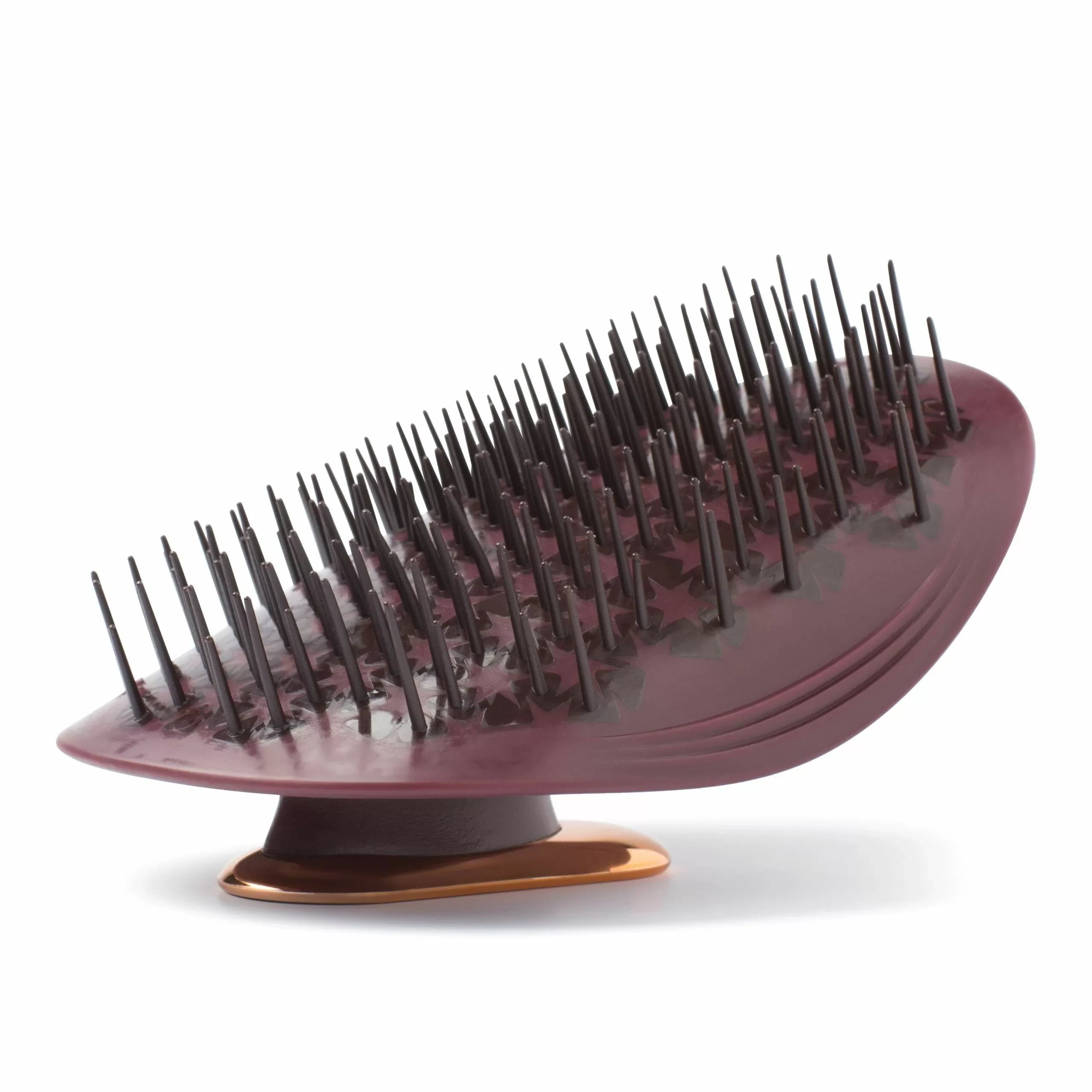 Manta Healthy Hair Brush - Bordeaux/Or rose