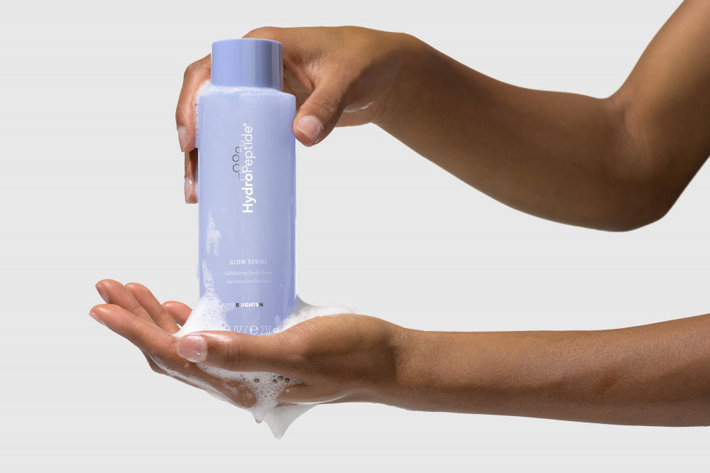 Gel douche exfoliant Hydropeptide Glow Revive
