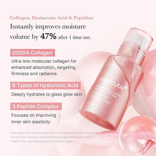 Sérum d'injection d'exosomes roses Medicube 2000