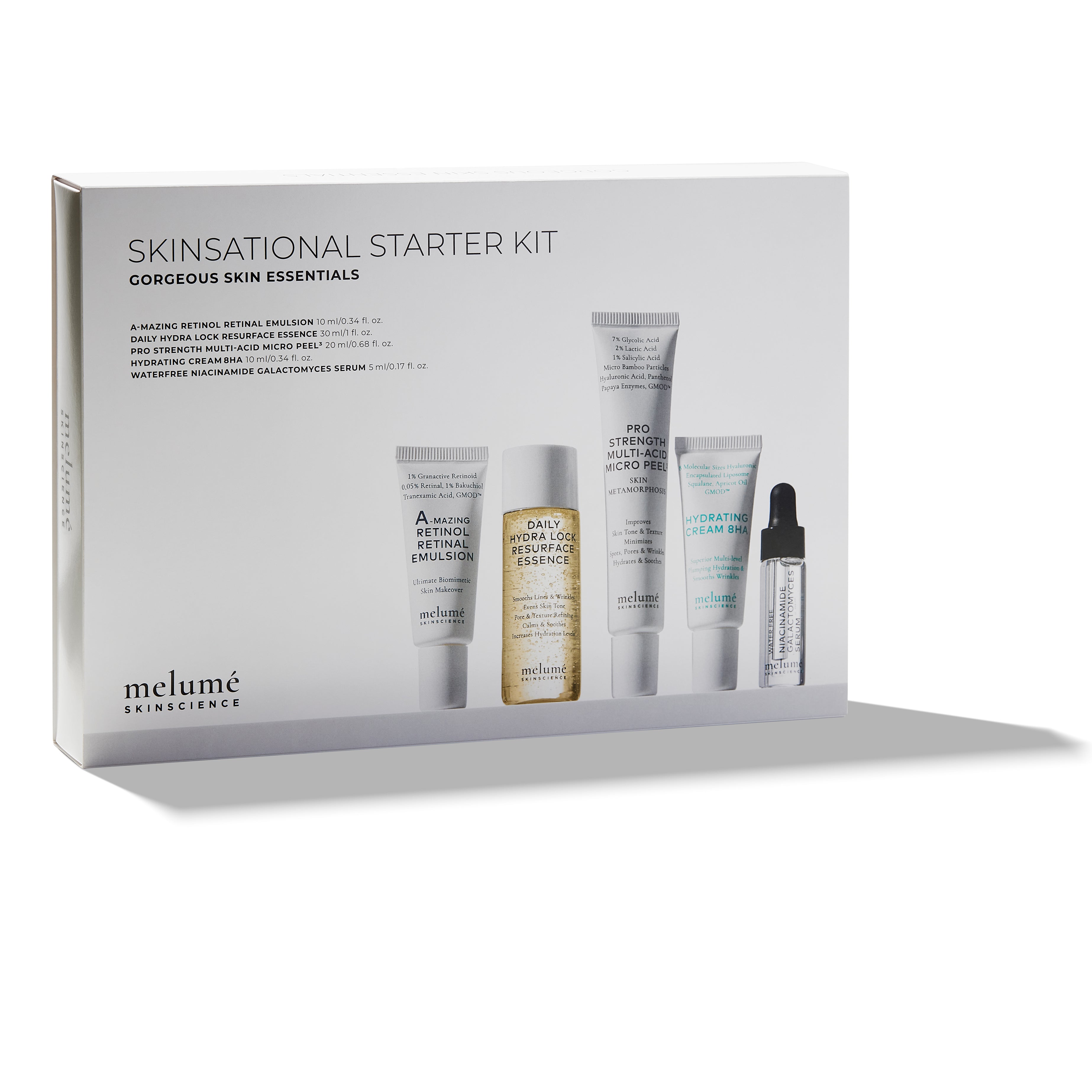 Melumé Skinscience Skinsational Starter Kit B2B