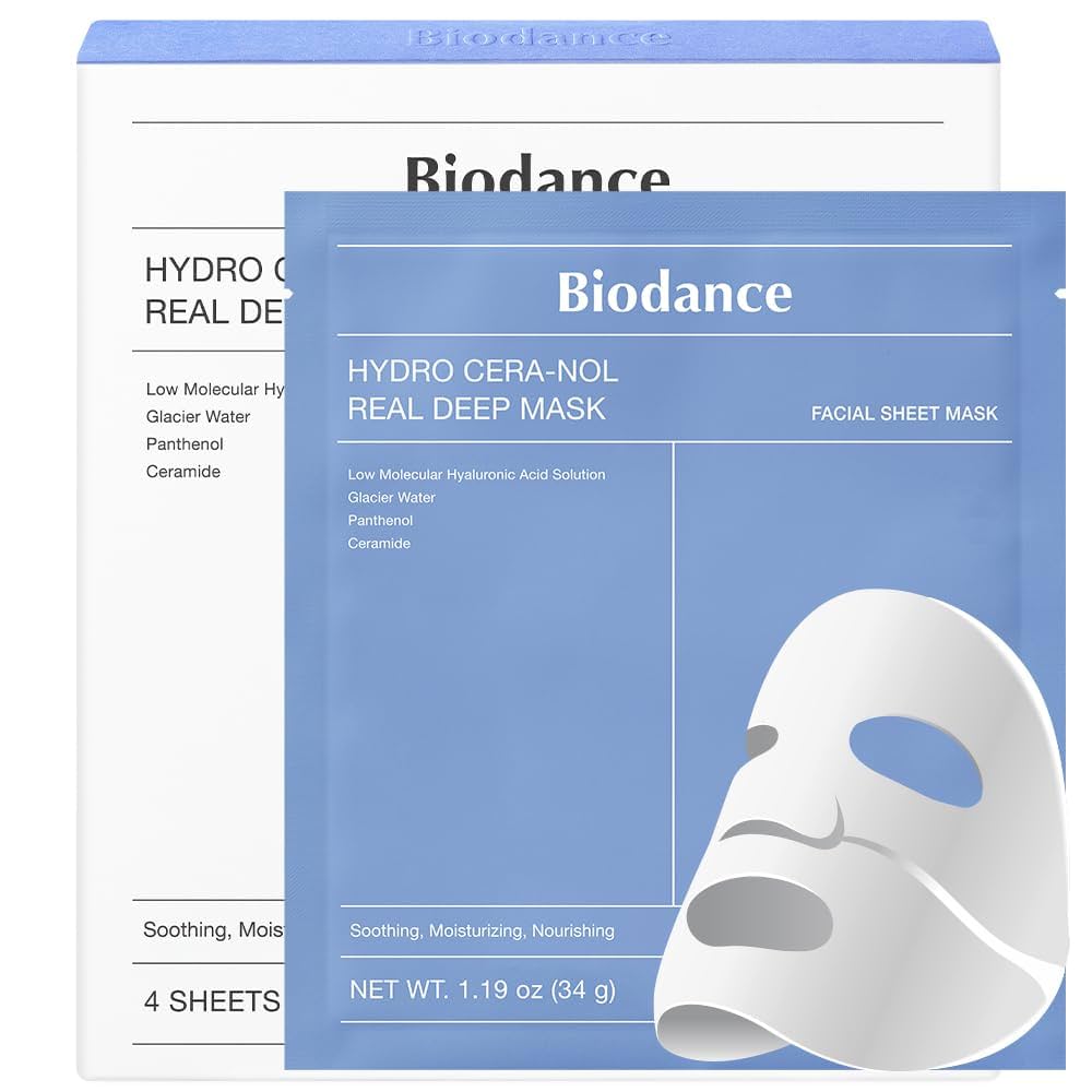 Coffret 4 masques profonds Biodance Hydro Cera-Nol Real