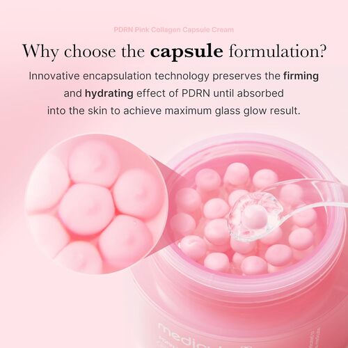 Crème en capsules de collagène rose Medicube