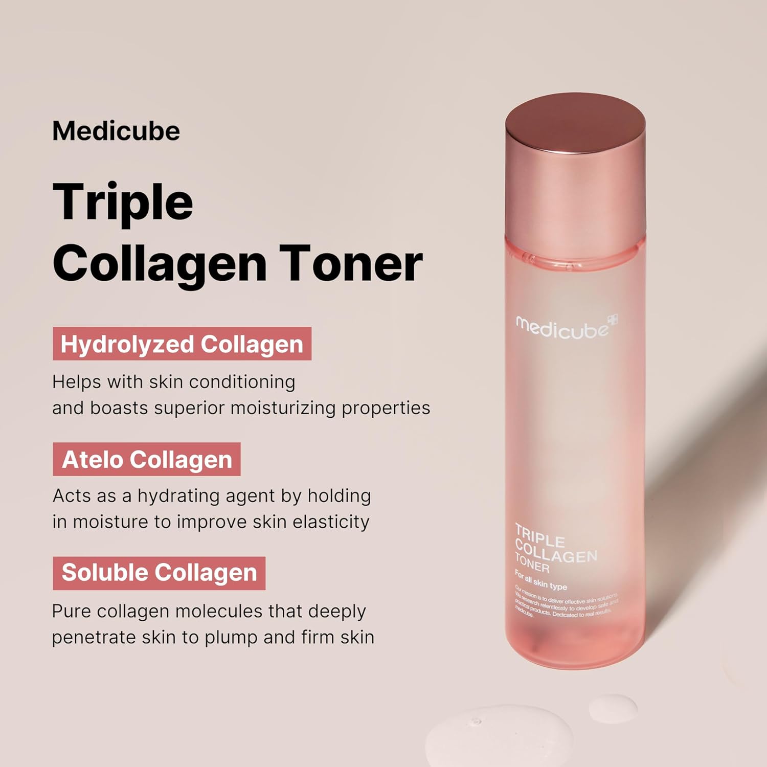 Tonique triple collagène Medicube 4.0