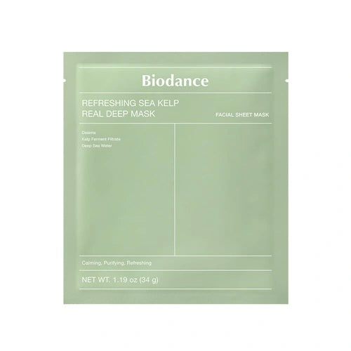 Masque profond rafraîchissant aux algues marines Biodance